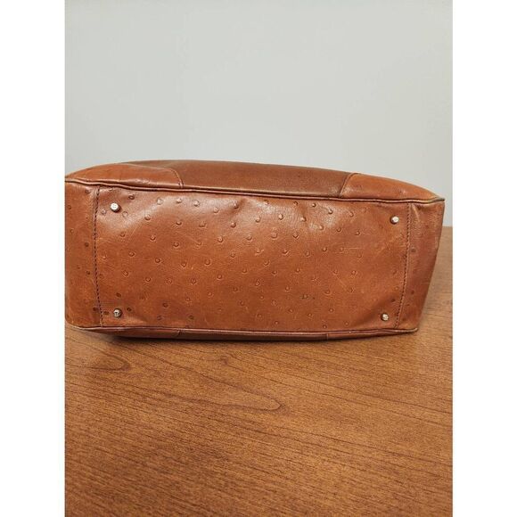 Kate Spade vintage brown leather shoulder bag. - Picture 7 of 14